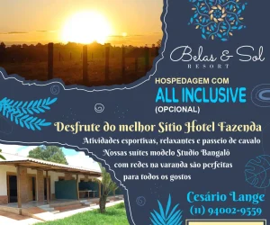 Belas & Sol Resort Banner
